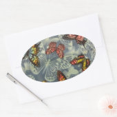 Butterflies Ovale Sticker (Envelop)
