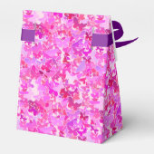 Butterflies, paars, lavender, roze bedankdoosjes (Achterkant)