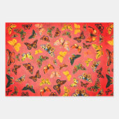 Butterflies — Papierbladen overvullen Inpakpapier Vel (Voorkant 3)