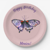 Butterflies Papieren Bordje (Voorkant)