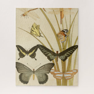 Butterflies Papillons Illustratie Art Legpuzzel