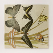 Butterflies Papillons Illustratie Art Legpuzzel (Horizontaal)