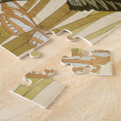  Butterflies Papillons Illustratie Art Legpuzzel (Zijkant)