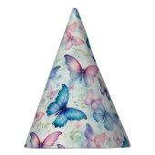 Butterflies Party Pet Feesthoedjes (Rechts)