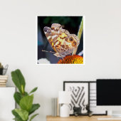 Butterflies Patronen Poster (Thuiskantoor)
