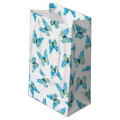 Butterflies Patroon Aangepaste kleuren Grafisch Klein Cadeauzakje (Achterkant Gekanteld)
