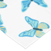 Butterflies Patroon Aangepaste kleuren Grafisch Tafelkleed (Gekanteld)