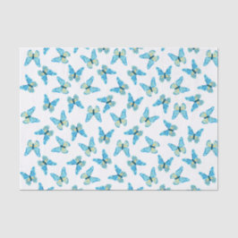 Butterflies Patroon Aangepaste kleuren Grafisch Tissuepapier