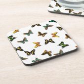Butterflies Patroon Drankjes Onderzetter (Linkerzijde)