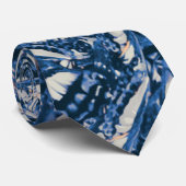 Butterflies patroon plakken stropdas (Opgerold)