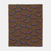Butterflies Pattern Fleece Blanket Deken (Voorkant)