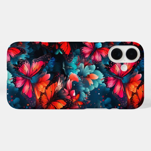 Butterflies Phone Case (Achterkant (horizontaal))