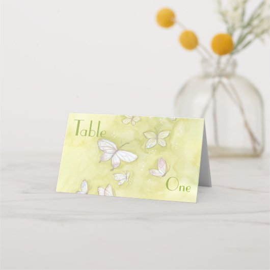 Butterflies Plaatskaartje (Voorkant)