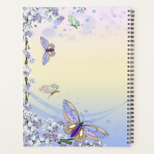 Butterflies Planner (Achterkant)