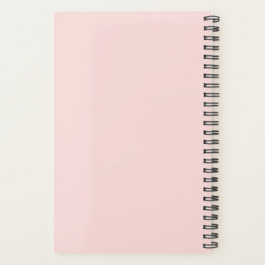  Butterflies & Positivity Quote - Coral Blauwgroen Planner (Achterkant)