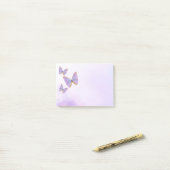 Butterflies Post-it® Notes (Op bureau)