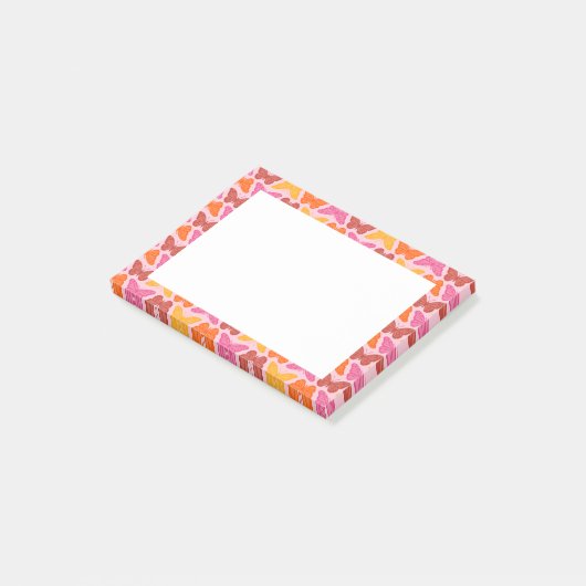 Butterflies Post-it® Notes (Schuin)