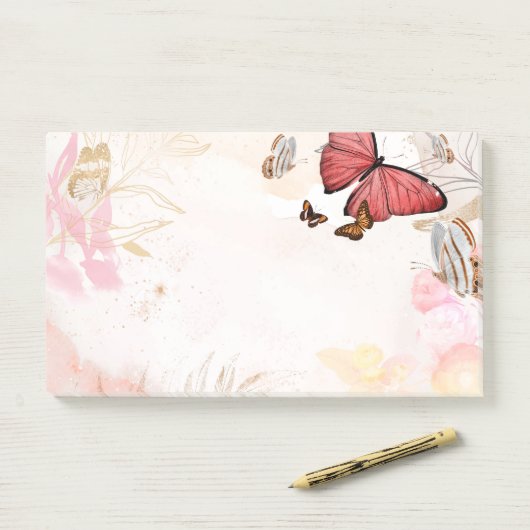 Butterflies Post Note Notes (Op bureau)