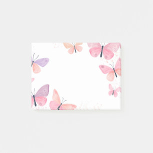 Butterflies Post Note Notes