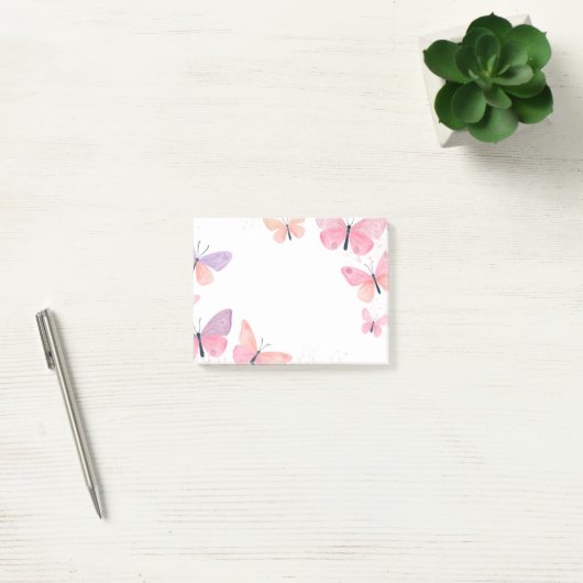Butterflies Post Note Notes (Kantoor)