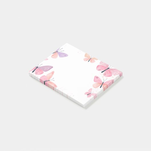Butterflies Post Note Notes (Schuin)