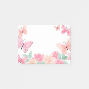 Butterflies Post Note Notes