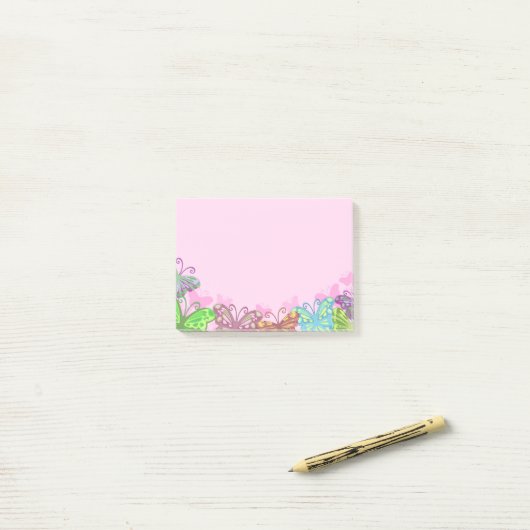 Butterflies Post Note Notes (Op bureau)