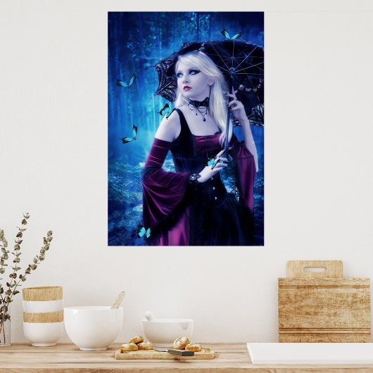 Butterflies Poster (Keuken)