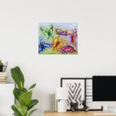 Butterflies Poster (Thuiskantoor)
