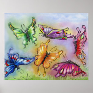 Butterflies Poster
