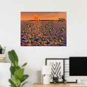 Butterflies Poster (Thuiskantoor)