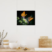 Butterflies Poster (Keuken)