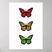 Butterflies Poster (Voorkant)