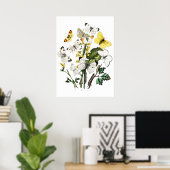  Butterflies Poster (Thuiskantoor)