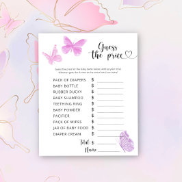 Butterflies - Raad eens de prijs! Game