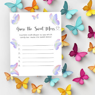 Butterflies - Raad eens het Sweet Mess spel