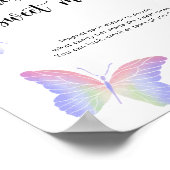 Butterflies - raad het zoete puinspel poster (Hoek)