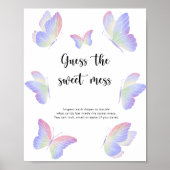 Butterflies - raad het zoete puinspel poster (Voorkant)