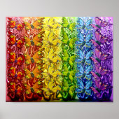 Butterflies Rainbow Poster (Voorkant)