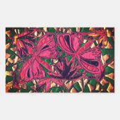 Butterflies Rechthoekige Sticker (Voorkant)