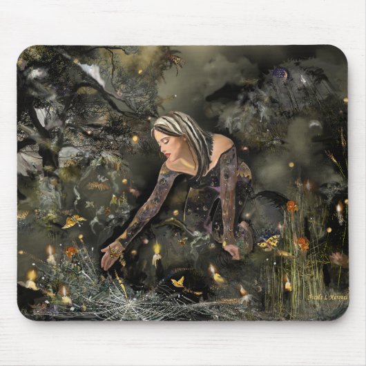 Butterflies redden! muismat (Voorkant)