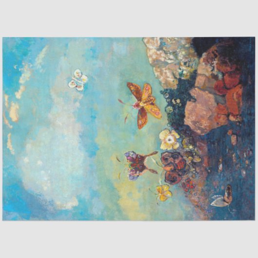 Butterflies, Redon Tissuepapier (Voorkant)