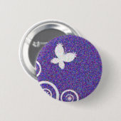 Butterflies Ronde Button 5,7 Cm (Voorkant /achterkant)