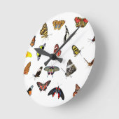 BUTTERFLIES RONDE KLOK (Hoek)