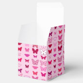 Butterflies, roze en fuchsia bedankdoosjes (Geopend)