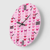 Butterflies, roze en fuchsia grote klok (Hoek)