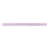 Butterflies Satin Ribbon Satijnen Lint (Voorkant)