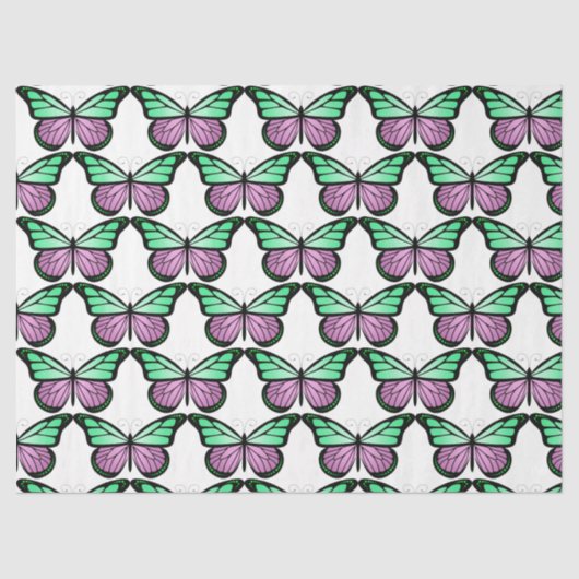 Butterflies Series Design 2 Tissuepapier (Voorkant)
