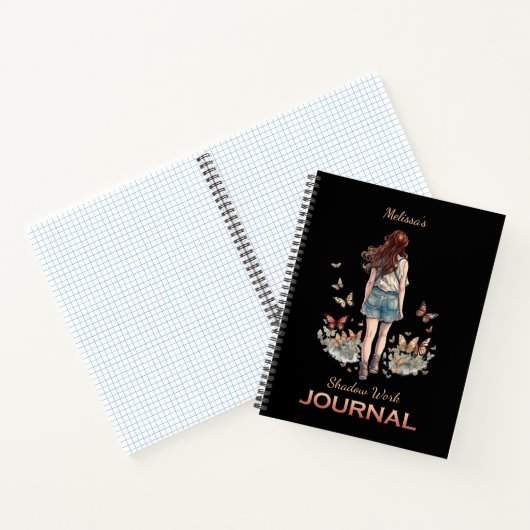 Butterflies Shadow Work Journal Spiral Notitieboek (Binnen)