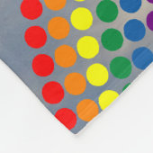 Butterflies Sky Rainbow | Gepersonaliseerde naam Fleece Deken (Hoek)